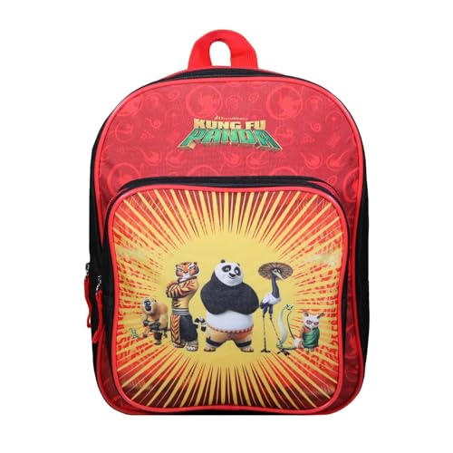 Bagtrotter Rucksack 31 cm mit Kindergartentasche Kung Fu Panda Rot von Bagtrotter