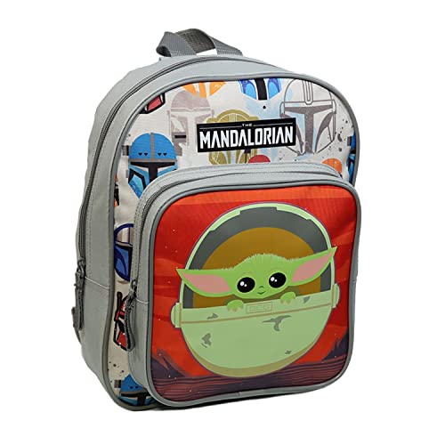 Kindergartenrucksack 31 cm mit Tasche Star Wars/The Mandalorian Baby Yoda Grau Kindergartenrucksack 31 cm mit Tasche Star Wars/The Mandalorian Baby Yoda Grau von Bagtrotter