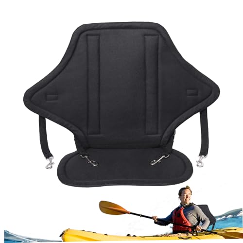Bai42Ylou Kajaksitz mit Rückenstütze, Nylon Verstellbarer Paddelbrettsitz, mit abnehmbaren wiederverwendbaren Kanu -Bootssitzen mit Abspeicherbeutel Kajakzubehör von Bai42Ylou