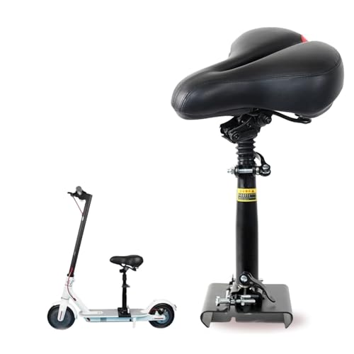 E Scooter Sitz, E Roller Sitz für M365 M365pro/1S, Elektroroller Sitz, Elektroroller Sattelsitz, Einstellbare Höhe 45-60cm, Basisbreite 13-17cm, Sitz für e Scooter von BaiWon