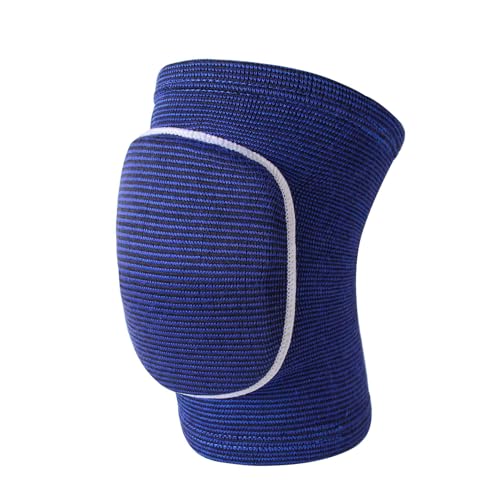 2er Antikollisions aus Verdicktem Schwamm Elastisch Knieschoner Sport Geeignet für Yoga Knieschoner Tanzen Outdoor-Sport-Fitness-Knieschützer Knieschoner Volleyball Damen Herren und Kinder(Blau S) von Baiyouli