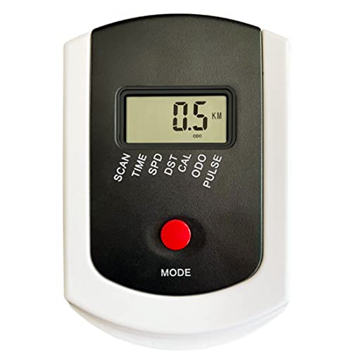 Bakemoro Monitor Tachometer mit Herzfrequenz für Fitness Stationäre Fahrräder, magnetisches Fahrrad von Bakemoro