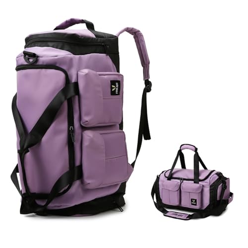Balakaka 35L Sporttasche Reisetasche mit Verstellbarer Schultergurt, 6 in 1 Wasserdicht Weekender Bag mit Schuhfach & Nassfach, Handgepäck Tasche Trainingstasche für Herren Damen Reise Fitness Yoga Balakaka 35L Sporttasche Reisetasche mit Verstellbarer Schultergurt, 6 in 1 Wasserdicht Weekender Bag mit Schuhfach & Nassfach, Handgepäck Tasche Trainingstasche für Herren Damen Reise Fitness Yoga von Balakaka
