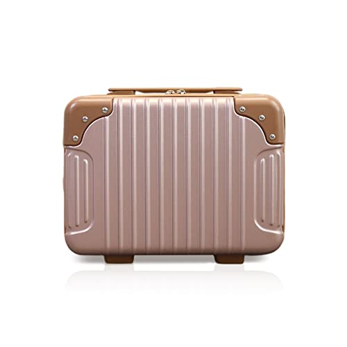 Balakaka Kosmetikkoffer Hartschale Beauty Case Tragbare Wasserdicht Reise Kosmetiktasche mit mit Handgriff und Reißverschluss, Verschleißfest Make Up Reisetasche für Damen Mädchen, Roségold Balakaka Kosmetikkoffer Hartschale Beauty Case Tragbare Wasserdicht Reise Kosmetiktasche mit mit Handgriff und Reißverschluss, Verschleißfest Make Up Reisetasche für Damen Mädchen, Roségold von Balakaka