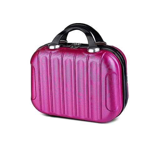 Balakaka Kosmetikkoffer Hartschale Damen,14 Zoll ABS Kosmetiktasche Schminkkoffer Kosmetikkoffer Reisetasche mit Handgriff und Reißverschluss, Beauty Case Hartschale für Reise Ausflug Rosa Balakaka Kosmetikkoffer Hartschale Damen,14 Zoll ABS Kosmetiktasche Schminkkoffer Kosmetikkoffer Reisetasche mit Handgriff und Reißverschluss, Beauty Case Hartschale für Reise Ausflug Rosa von Balakaka