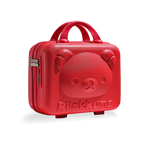 Balakaka Kosmetikkoffer Hartschale 10L mit Griff, Kosmetikkoffer mit Code Wasserdicht und Verschleißfest, Kleine Tragbare Beauty Case Kosmetikkoffer Reise für Damen Mädchen, rot Balakaka Kosmetikkoffer Hartschale 10L mit Griff, Kosmetikkoffer mit Code Wasserdicht und Verschleißfest, Kleine Tragbare Beauty Case Kosmetikkoffer Reise für Damen Mädchen, rot von Balakaka