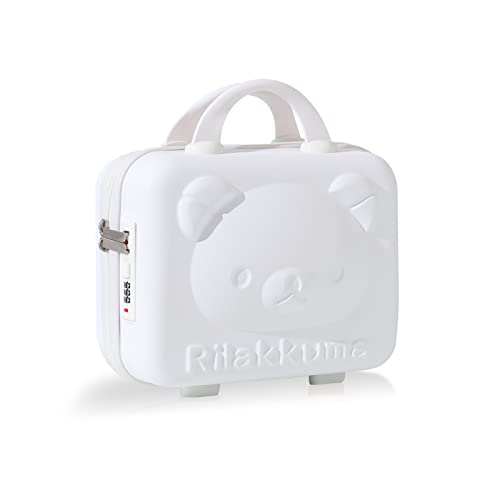Balakaka Kosmetikkoffer Hartschale 10L mit Griff, Kosmetikkoffer mit Code Wasserdicht und Verschleißfest, Kleine Tragbare Beauty Case Kosmetikkoffer Reise für Damen Mädchen, White Balakaka Kosmetikkoffer Hartschale 10L mit Griff, Kosmetikkoffer mit Code Wasserdicht und Verschleißfest, Kleine Tragbare Beauty Case Kosmetikkoffer Reise für Damen Mädchen, White von Balakaka