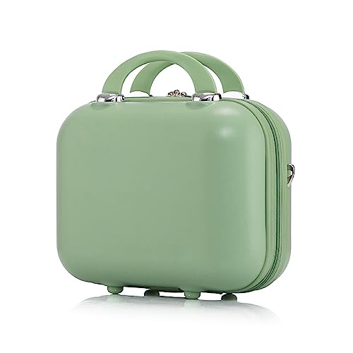 Balakaka Kosmetikkoffer für Frauen Mädchen, 14 Zoll ABS Kosmetikkoffer Hartschale Damen mit Weichem Griff, Beauty Case Hartschale Tragbare Wasserdicht für Toilettenartikel Reise Ausflug Matcha Grün Balakaka Kosmetikkoffer für Frauen Mädchen, 14 Zoll ABS Kosmetikkoffer Hartschale Damen mit Weichem Griff, Beauty Case Hartschale Tragbare Wasserdicht für Toilettenartikel Reise Ausflug Matcha Grün von Balakaka
