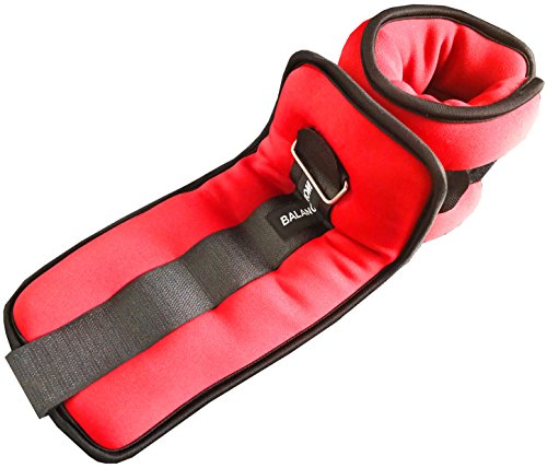 BalanceFrom Unisex Adult B. 2.3 kg GoFit, G. Red, 4.5 kg per pair, 10 lbs per pair von Signature Fitness