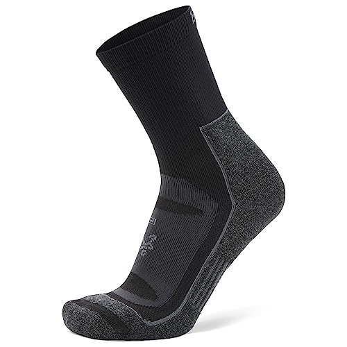 Balega Blister Resist Crew Laufsocken, Grey/Black, L Balega Blister Resist Crew Laufsocken, Grey/Black, L von Balega