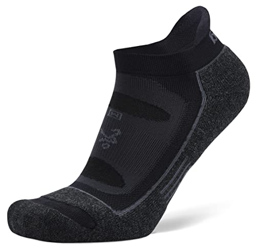 Balega Unisex Bubble-resistant No Show Socken, Schwarz, M EU von Balega