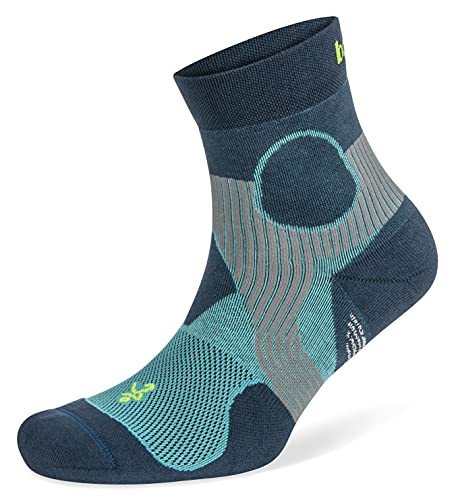 Balega Unisex Support No Show Socken, Blau/Legion Blue, XL EU von Balega