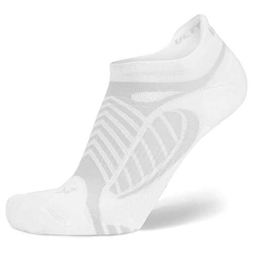 Balega Unisex-Erwachsene Ultralight No Show Socken, Weiß, Medium Balega Unisex-Erwachsene Ultralight No Show Socken, Weiß, Medium von Balega