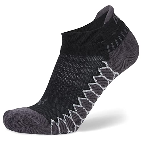Balega Unisex Silver Antimicrobial No-show Compression Fit Laufsocken, Schwarz, Large, EU Größe 43-45.5 Balega Unisex Silver Antimicrobial No-show Compression Fit Laufsocken, Schwarz, Large, EU Größe 43-45.5 von Balega