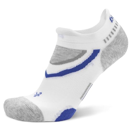 Balega Unisex Ultraglide Crew Laufsocken, Weiß/Grau, Large, EU Größe 43-45.5 Balega Unisex Ultraglide Crew Laufsocken, Weiß/Grau, Large, EU Größe 43-45.5 von Balega