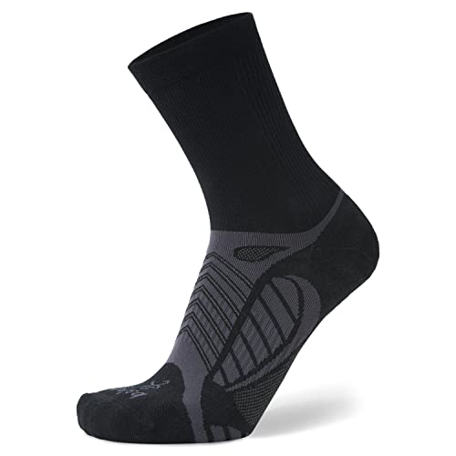 Balega Unisex Ultralight Crew Laufsocken, Schwarz, Large,EU Größe 43-45.5 Balega Unisex Ultralight Crew Laufsocken, Schwarz, Large,EU Größe 43-45.5 von Balega