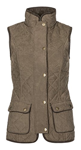 Baleno Women Scarlet Gilet, khaki, Manufacture Size XS, 34 EU von Baleno