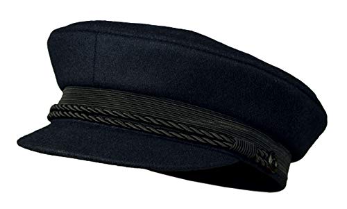 Balke Elbsegler Kapitänsmütze mit Kordel - Marine, Größe:55, Farbe:Marine Balke Elbsegler Kapitänsmütze mit Kordel - Marine, Größe:55, Farbe:Marine von Balke