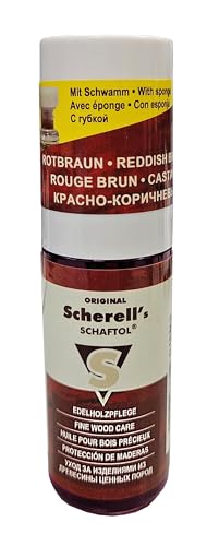 BALLISTOL 23815 - Scherell's SCHAFTOL rotbraun - Edelholzpflege für Gewehrschaft - 50 ml Flasche mit Applikationsschwamm BALLISTOL 23815 - Scherell's SCHAFTOL rotbraun - Edelholzpflege für Gewehrschaft - 50 ml Flasche mit Applikationsschwamm von BALLISTOL
