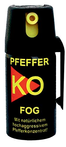 BALLISTOL 24450 Pfeffer-KO FOG 40ml Spray – Verteidigungsspray gegen Tiere – Abwehrspray – 4m Sprühweite BALLISTOL 24450 Pfeffer-KO FOG 40ml Spray – Verteidigungsspray gegen Tiere – Abwehrspray – 4m Sprühweite von BALLISTOL