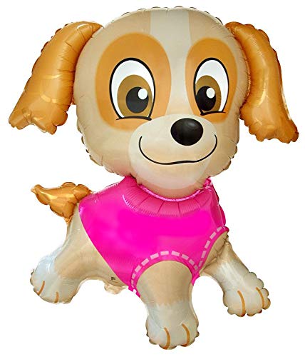 Ballonim® Hund Pink ca. 80 cm Luftballons Folienballon Party DekorationGeburtstag von Ballonim