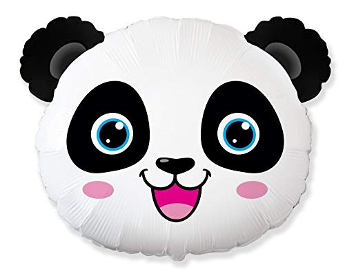 Panda Pandakopf ca. 80 cm x 80 cm Luftballons Folienballon Party Dekoration Geburtstag Panda Pandakopf ca. 80 cm x 80 cm Luftballons Folienballon Party Dekoration Geburtstag von Ballonim