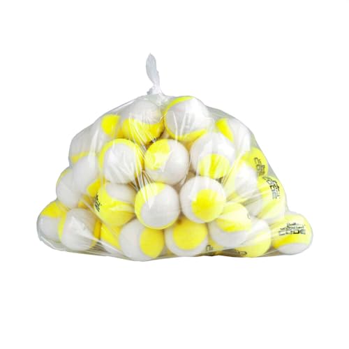 Topspin Balls Unlimited Code Green Tennisball, Drucklose Trainingsbälle - 60er Beutel - gelb/weiß Topspin Balls Unlimited Code Green Tennisball, Drucklose Trainingsbälle - 60er Beutel - gelb/weiß von Topspin