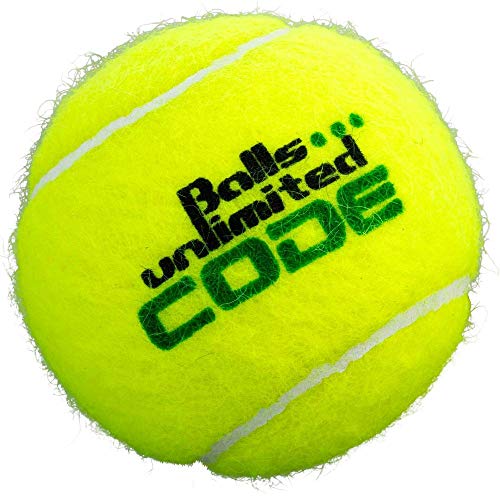 Balls ... unlimited Code Green Tennisball, Drucklose Trainingsbälle - 60er Beutel Balls ... unlimited Code Green Tennisball, Drucklose Trainingsbälle - 60er Beutel von Balls ... unlimited