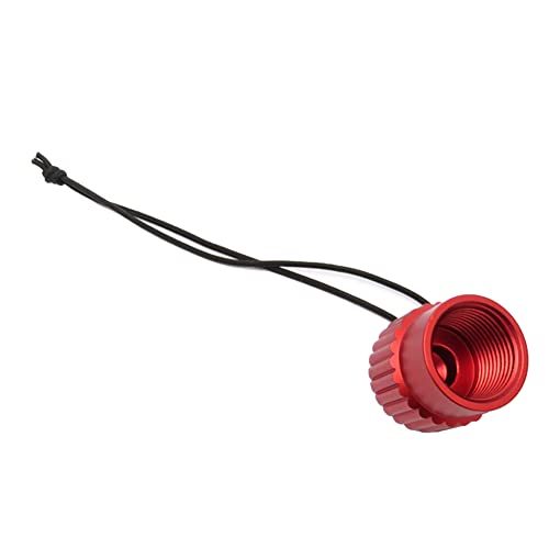 Balrbex Scuba Diving Gewinde Staubkappe Plug Cover Din 5/8-14NPS Staubkappe Tankventil Endkappe ZubehöRteil Rot von Balrbex