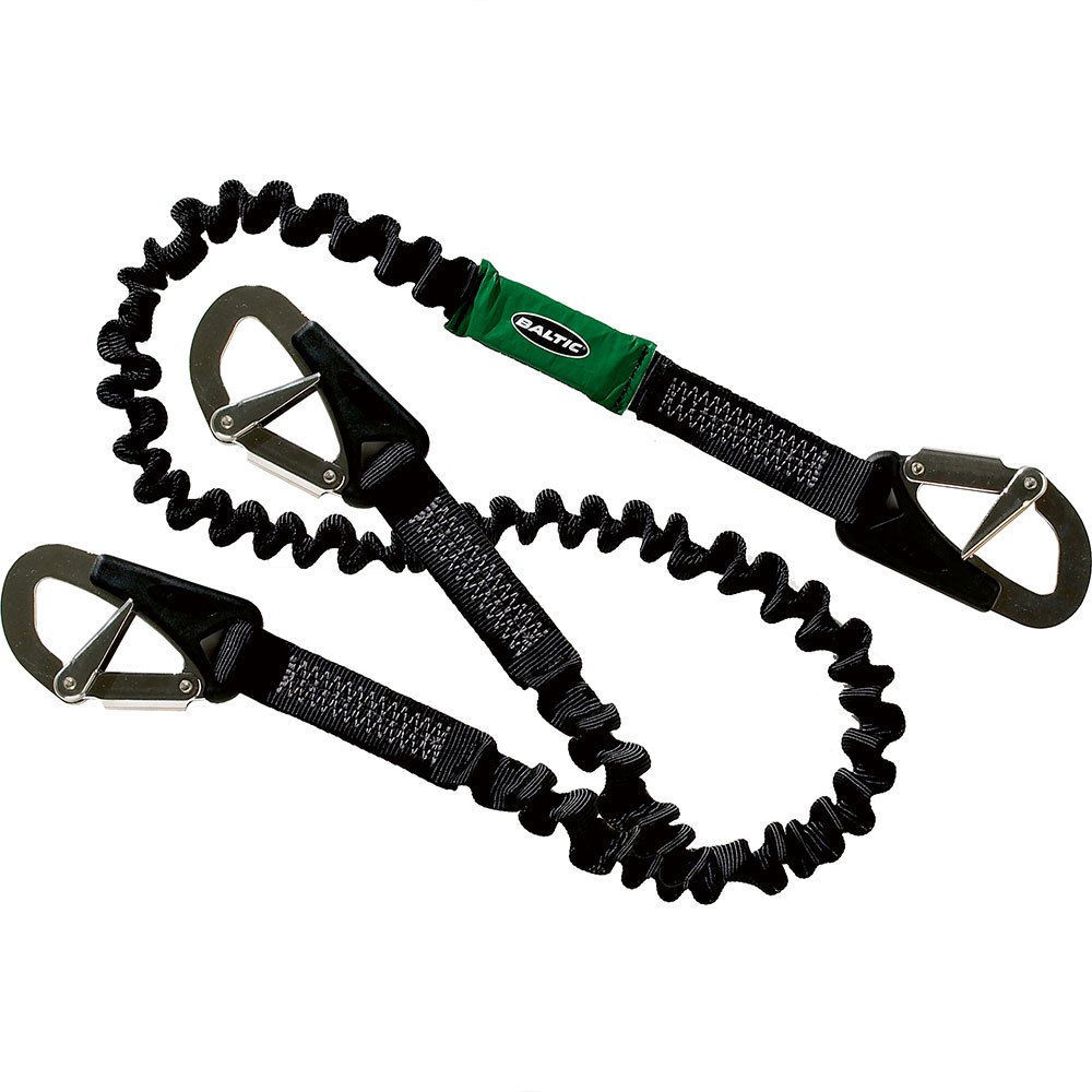 Baltic 3 Hook Safety Line Elastic Schwarz Baltic 3 Hook Safety Line Elastic Schwarz von Baltic