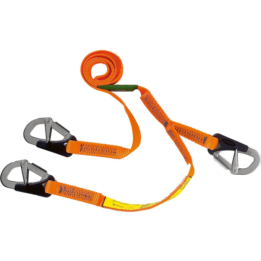 Baltic 3 Hook Safety Line Orange von Baltic