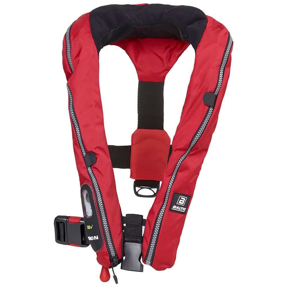 Baltic Compact 100 Auto Inflatable Lifejacket Rot 30-110 kg von Baltic