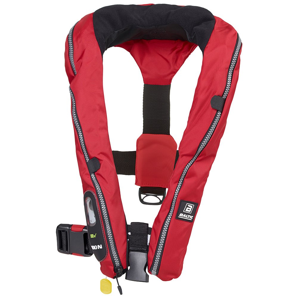 Baltic Compact 100 Man Inflatable Lifejacket Rot 30-110 kg von Baltic