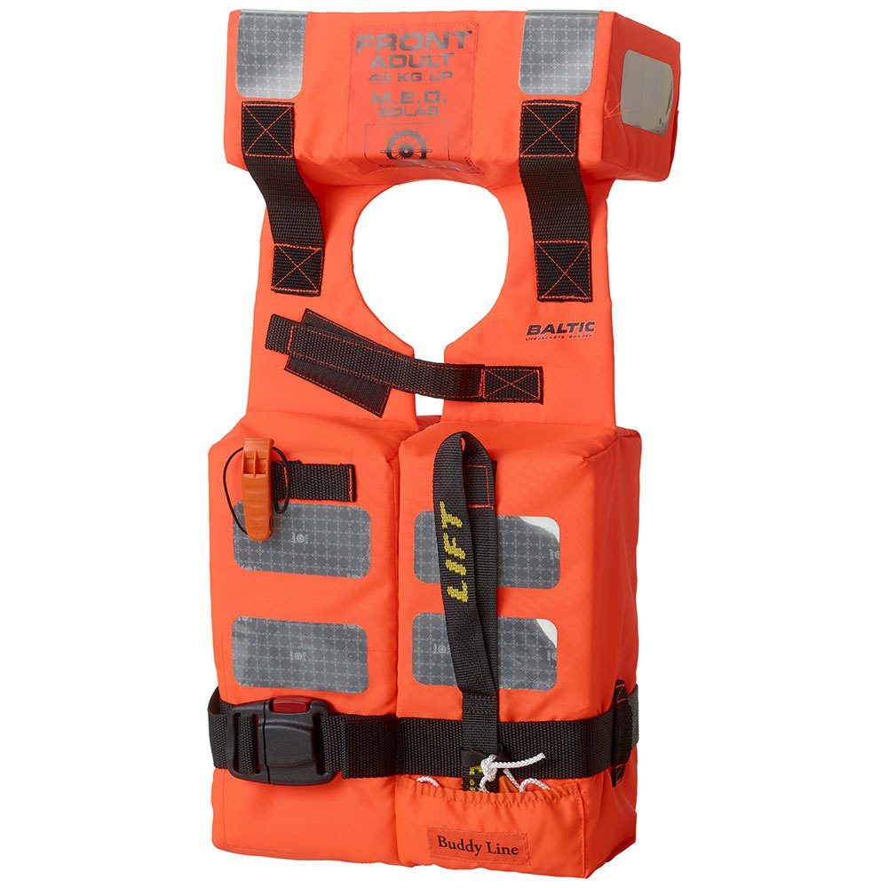 Baltic M.e.d./solas Foam Mk3 Life Jacket Orange >43 kg von Baltic