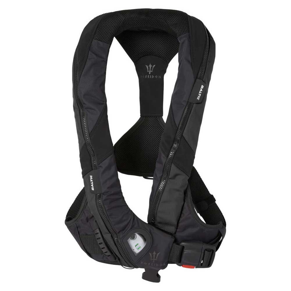 Baltic Poseidon Auto Life Jacket Schwarz 40-120 kg Baltic Poseidon Auto Life Jacket Schwarz 40-120 kg von Baltic