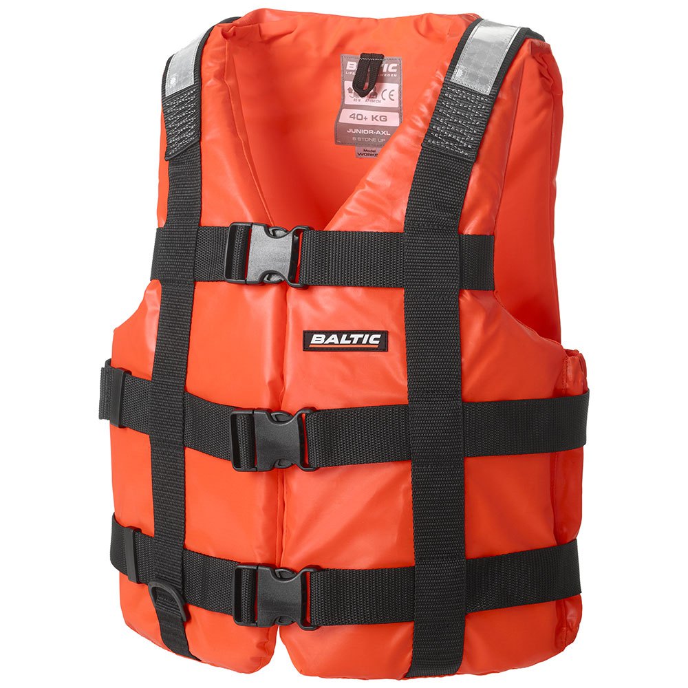 Baltic Worker Hybrid Life Jacket Rot 40-130 kg von Baltic