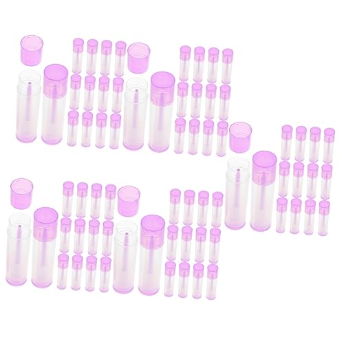 Baluue 1 Satz Leeres Lippenstifthalter Halter Für Lipgloss Lippenstiftbehälter Selber Machen Set Lipstick Set Tube Lippenbalsam-tuben Violett 30st von Baluue