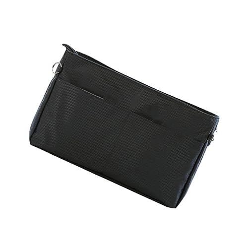 Baluue 1stk Make-up-zubehör Handtaschen-Organizer Beutel Einsetzen Reise-Aufbewahrungstasche Reise-Kosmetiktasche Reise-Organizer-Taschen wasserdichte Aufbewahrungstasche Black von Baluue