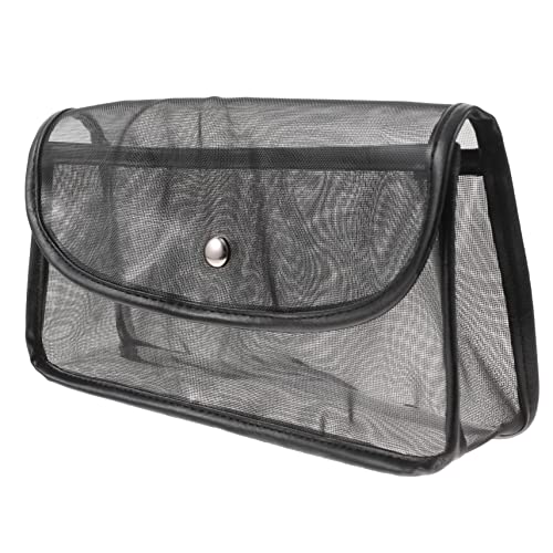 Baluue Make Up Pinsel Tasche Verschleißfeste Hautpflege Tasche Outdoor Kleinigkeiten Tasche Mesh Kosmetik Make Up Kulturbeutel Für Frauen Tragbare Make Up Tasche Damen Reise von Baluue