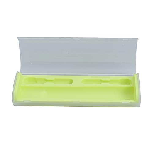 Baluue elektrischer zahnbürstenhalter Etui für elektrische Zahnbürsten Reisezahnbürsten Retainer-Reinigungskoffer Zahnbürste Fall Reiniger travel Toothbrush case zahnbürstenbehälter Green von Baluue