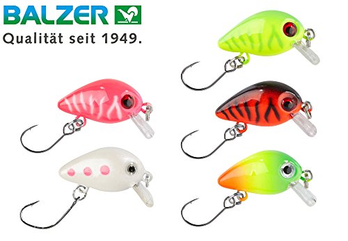 5 Balzer Trout Crank 3cm 2g - Forellenköder zum Spinnfischen auf Forellen & Barsche, Forellenwobbler, Forellenköder zum Spinnangeln 5 Balzer Trout Crank 3cm 2g - Forellenköder zum Spinnfischen auf Forellen & Barsche, Forellenwobbler, Forellenköder zum Spinnangeln von Balzer
