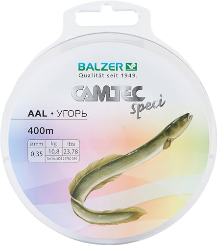 Balzer Angelschnur Aal Camtec SpeciLine - Aalschnur monofil braun (0,30 mm) von Balzer