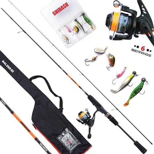 Balzer Angelset Forelle komplett Micro Jig Combo Profi Forellenset, IM8 Kohlefaser 1,85m Balzer Angelset Forelle komplett Micro Jig Combo Profi Forellenset, IM8 Kohlefaser 1,85m von Balzer