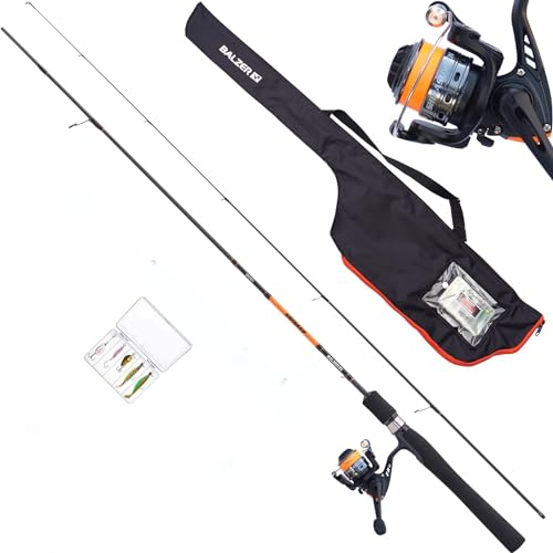 Balzer Angelset Shirasu Spezial Micro Jig Combo - Rute + Rolle + Schnur + Kunstköder Balzer Angelset Shirasu Spezial Micro Jig Combo - Rute + Rolle + Schnur + Kunstköder von Balzer