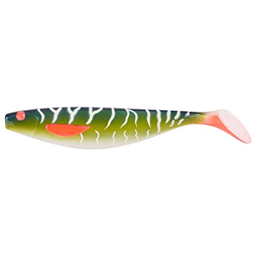 Balzer Shirasu Booster Shad - Gummifisch zum Spinnangeln auf Hechte, Zander & Barsche, Gummiköder, Gummishad, Hechtköder, Länge:10cm, Farbe:Pike Balzer Shirasu Booster Shad - Gummifisch zum Spinnangeln auf Hechte, Zander & Barsche, Gummiköder, Gummishad, Hechtköder, Länge:10cm, Farbe:Pike von Balzer
