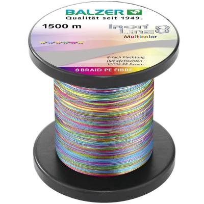 Balzer Iron Line 8 Multicolor 1500m 0,20mm von Balzer