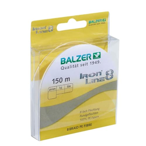 Balzer Iron Line 8 150 m Spule gelb 0,18 mm/12,7 kg Balzer Iron Line 8 150 m Spule gelb 0,18 mm/12,7 kg von Balzer