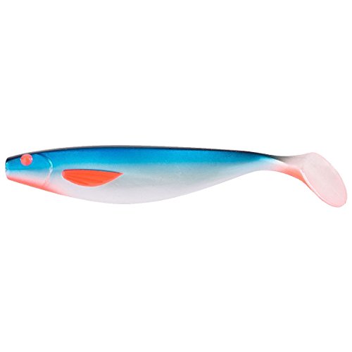 Balzer Shirasu Booster Shad - Gummifisch zum Spinnangeln auf Hechte, Zander & Barsche, Gummiköder, Gummishad, Hechtköder, Länge:17cm, Farbe:Blue Artic von Balzer