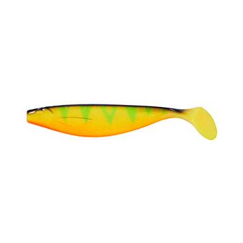 Balzer Shirasu MaJo Booster - Gummifisch, Größe/Gewicht/Farbe:17cm / 35g / Orange Fire Tiger von Balzer