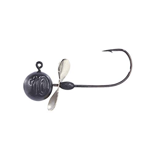 Balzer Shirasu Micro Jig mit Propeller - 3 Jigköpfe Zum Spinnangeln auf Barsch & Forelle, Jighaken mit Spinnerblatt, Bleiköpfe, GröÃ e/Gewicht:Gr. 6 / 3g Balzer Shirasu Micro Jig mit Propeller - 3 Jigköpfe Zum Spinnangeln auf Barsch & Forelle, Jighaken mit Spinnerblatt, Bleiköpfe, GröÃ e/Gewicht:Gr. 6 / 3g von Balzer